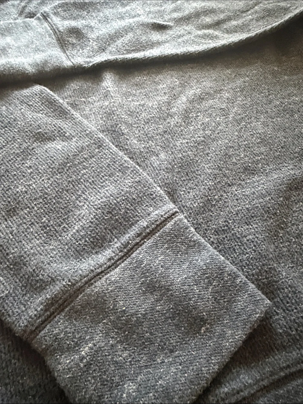 Banana Republic Men’s Heather Charcoal Crewneck Sweater